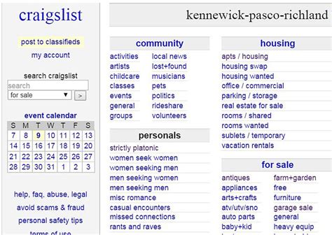 Browse hundreds of items for sale in Kennewick, Pasco, Richland and nearby areas. . Craigslist kennewick pasco richland